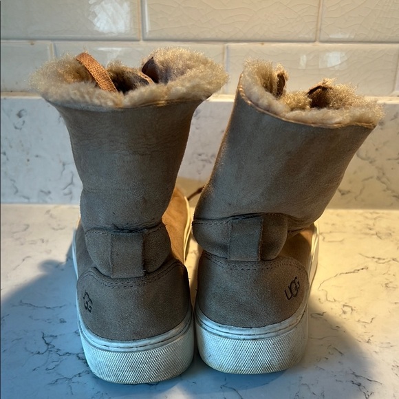 UGG Brown High-Top Sneakers - Picture 3 of 6